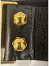 Louis Vuitton Gold Black Belt Size Sm (80/32)  - photo 2
