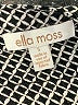Ella Moss 100% Rayon Chevron-herringbone Gray Black Romper Size S - photo 4