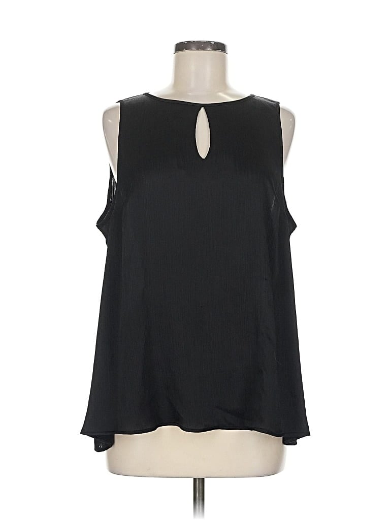 Pre-owned Torrid Sleeveless Blouse In Black