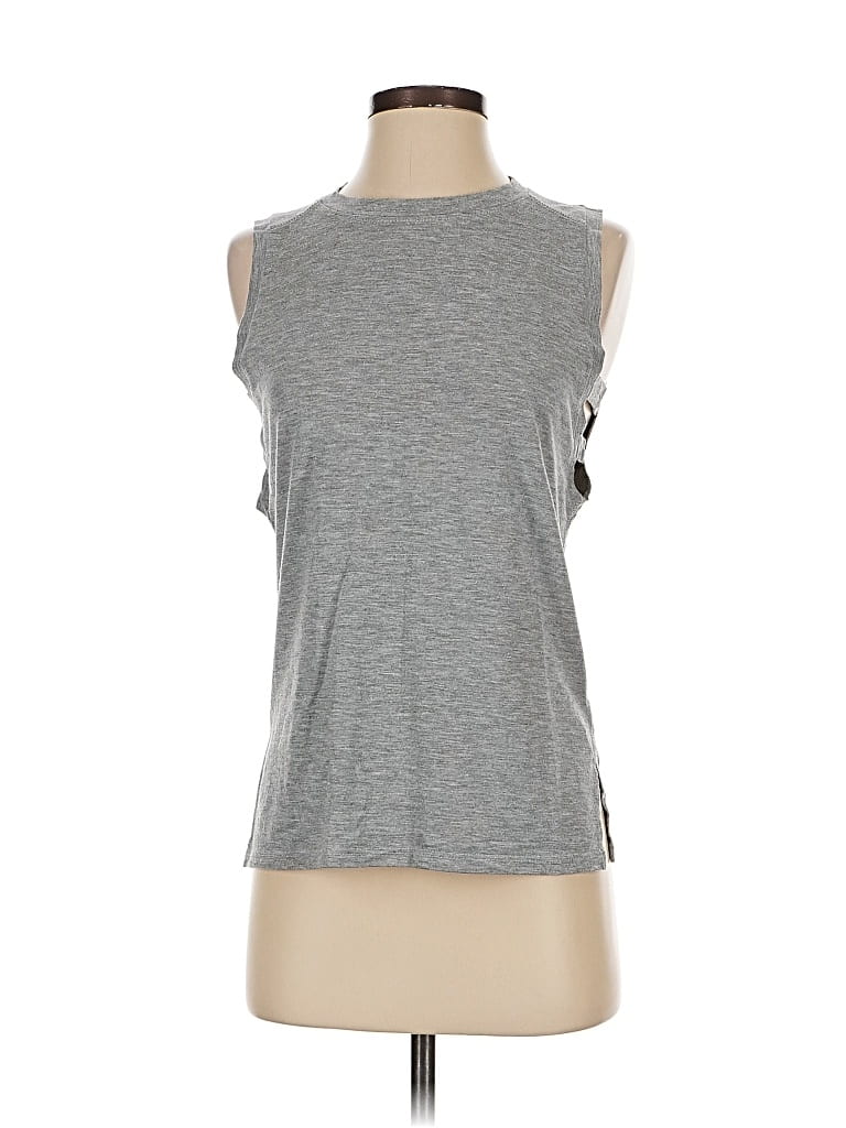 Click to view more detailed imagery on our partner's website Pre-owned Athleta Sleeveless T-shirt In Gray