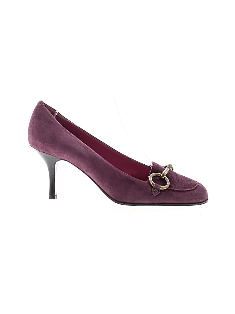 Pre-owned Coach Heels In Purple