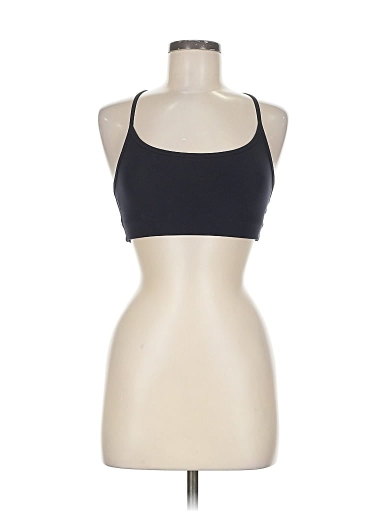 SAGE Pre-owned Tank Top Blue Halter Neckline Tops