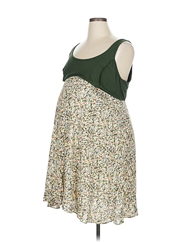 Pre-owned Seraphine Casual Dress In Green