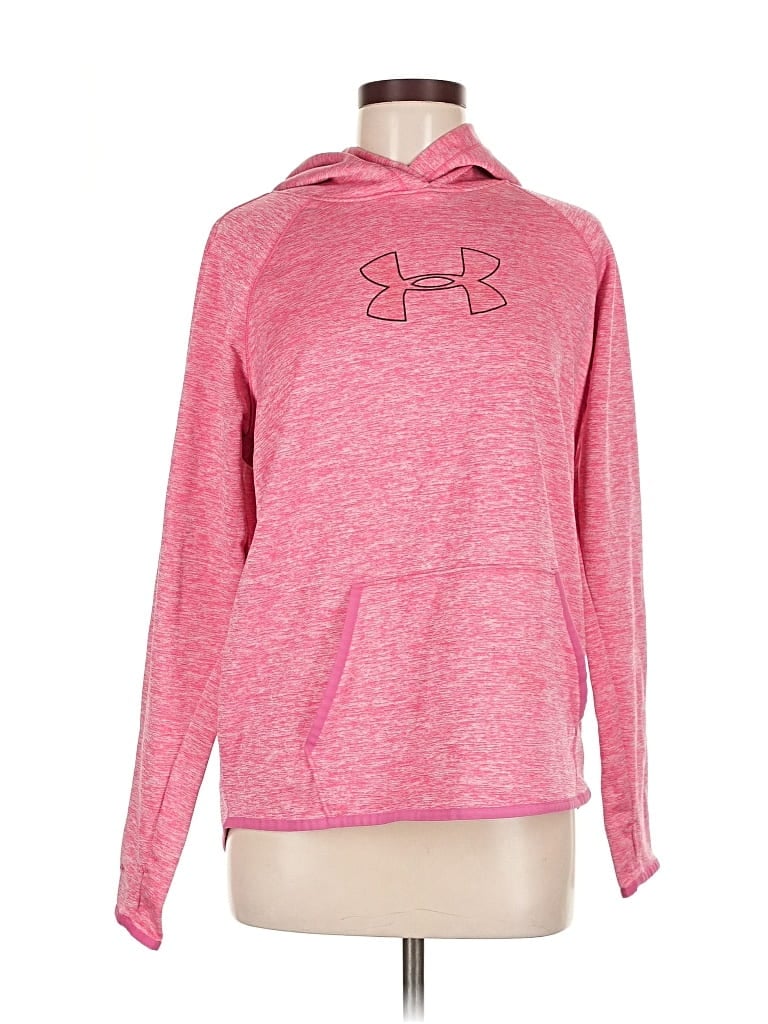 Pre-owned Under Armour Sweatshirt In Pink