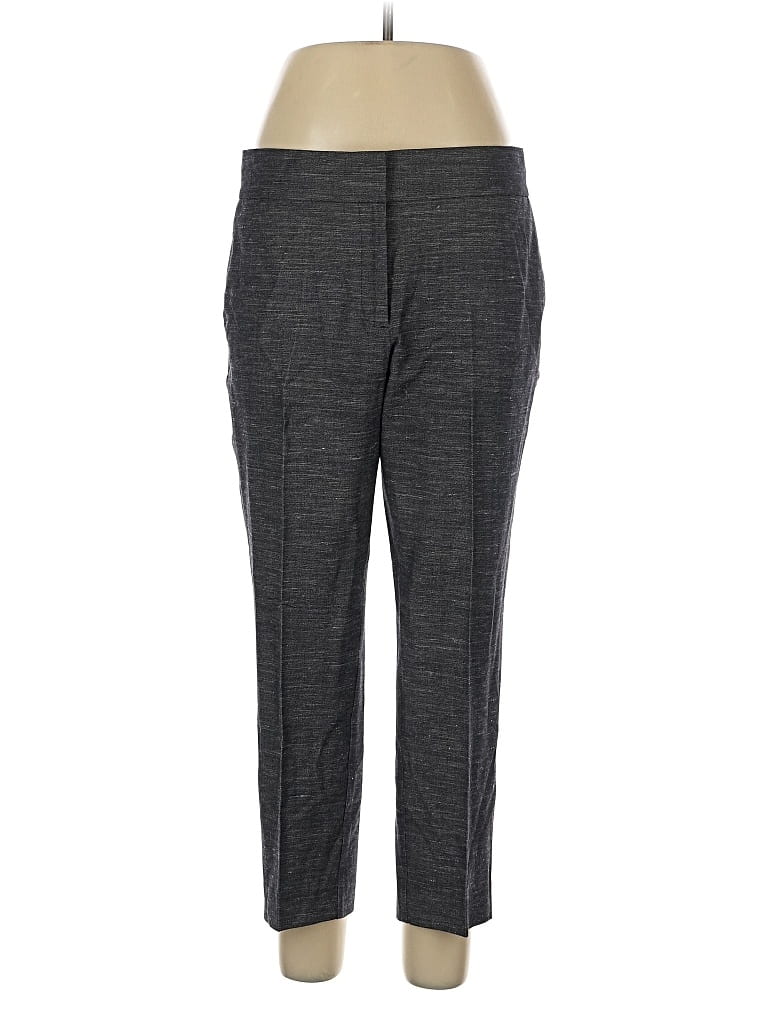 Pre-owned Ann Taylor Loft Dress Pants In Gray