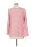 Max Studio 100% Cotton Red Long Sleeve Top Size M - photo 2