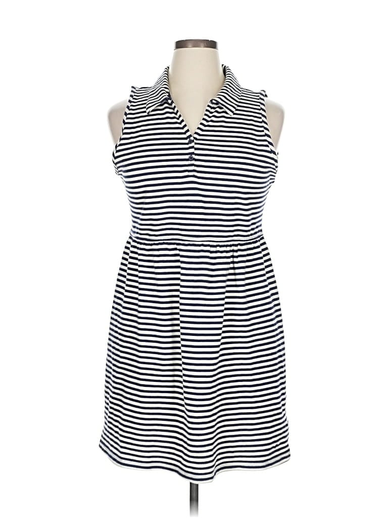 Pre-owned Dockers Casual Dress In White