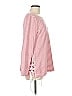 Max Studio 100% Cotton Red Long Sleeve Top Size M - photo 4