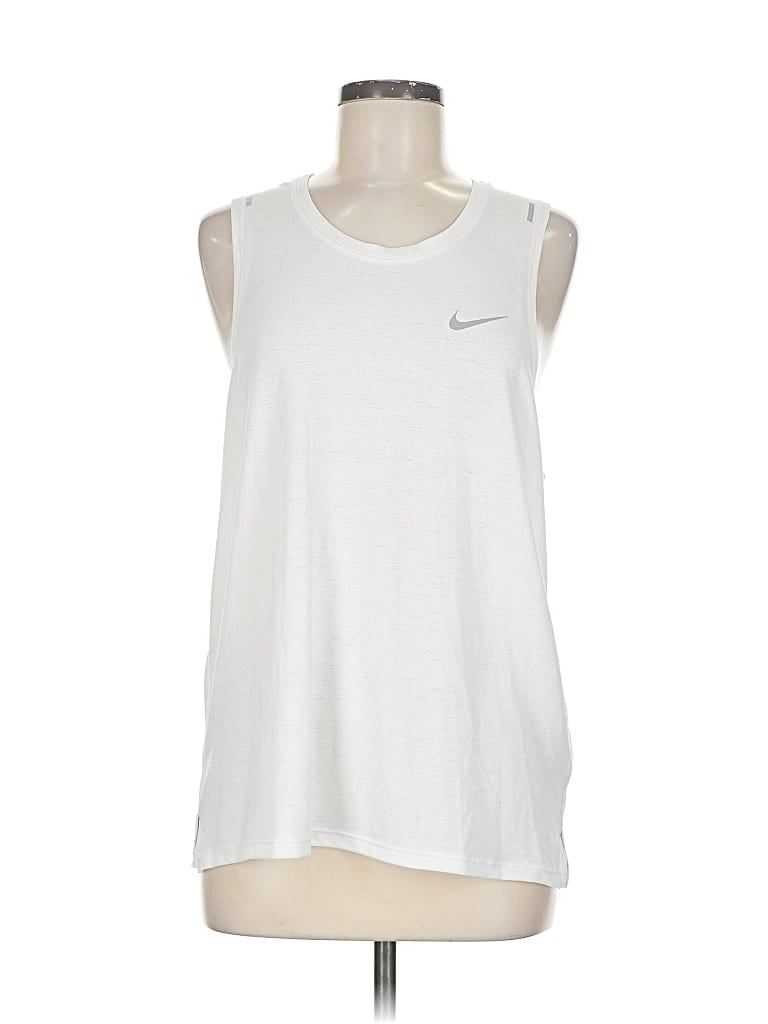 NIKE Pre-owned Sleeveless T-shirt In White