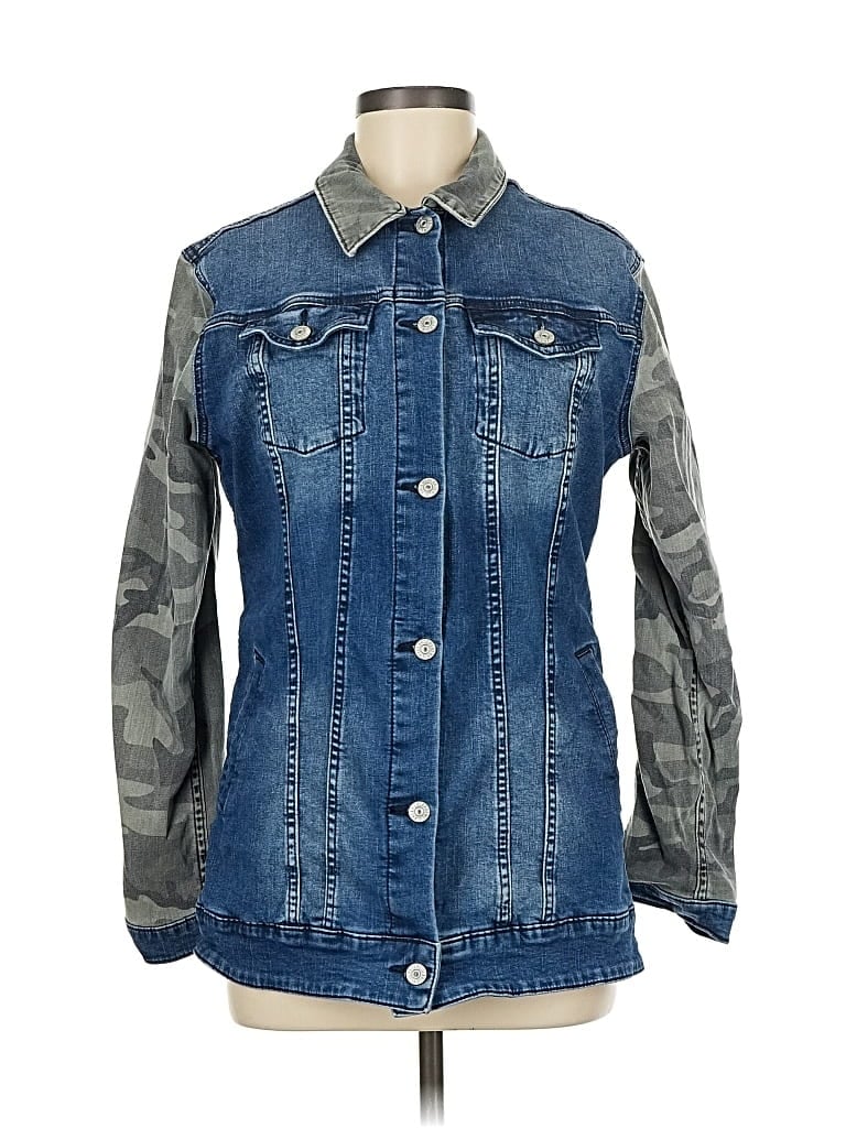 Pre-owned Lularoe Denim Jacket In Blue