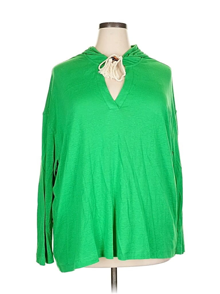 Pre-owned Cynthia Rowley Tjx Pullover Sweater In Green