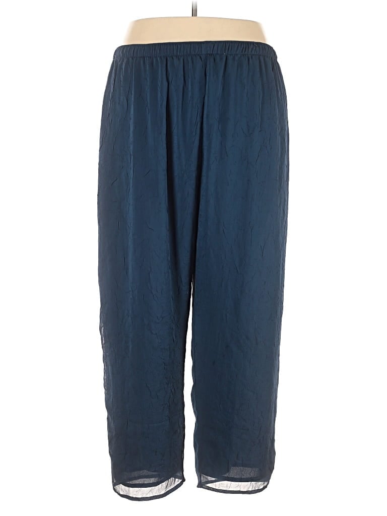 Pre-owned Venezia Casual Pants In Blue