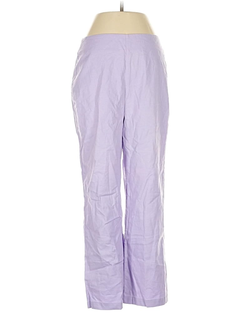 Click to view more detailed imagery on our partner's website Pre-owned Lpa Linen Pants In Purple