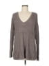 Soft Surroundings Metallic Gray Pullover Sweater Size M - photo 1