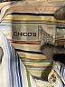Chico's Stripes Ivory Long Sleeve Button-Down Shirt Size Med (1) - photo 7