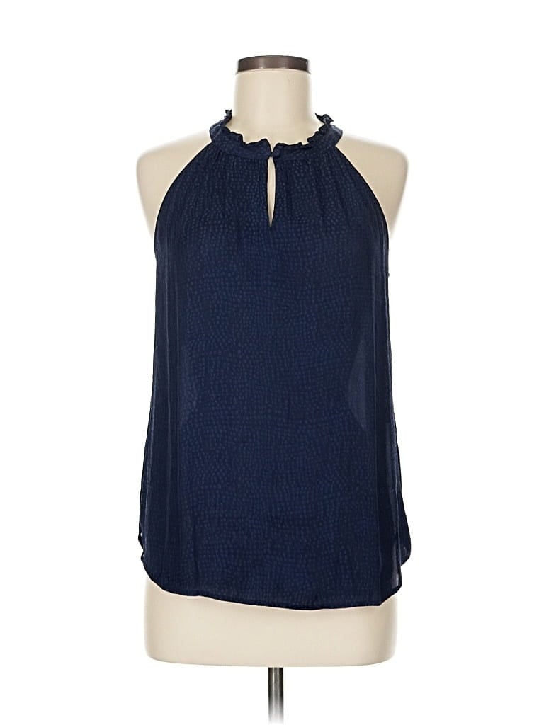 Pre-owned 41hawthorn Sleeveless Blouse In Blue