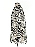 Vince. Animal Print Silver Long Sleeve Blouse Size 2 - photo 5