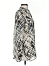 Vince. Animal Print Silver Long Sleeve Blouse Size 2 - photo 4