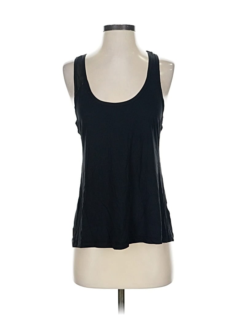 Click to view more detailed imagery on our partner's website Pre-owned Alala Tank Top Black Halter Neckline Tops