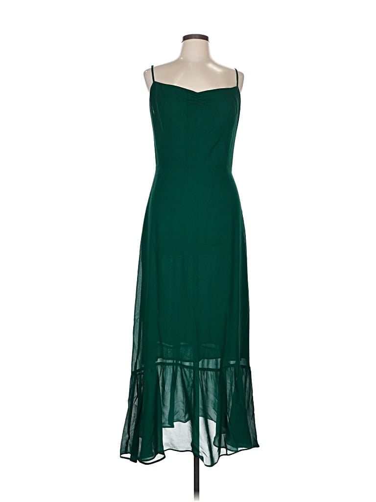 Pre-owned Reformation Cocktail Dress In Green