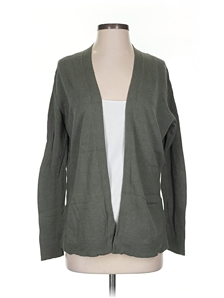 Pre-owned Gap Outlet Cardigan Sweater In Gray