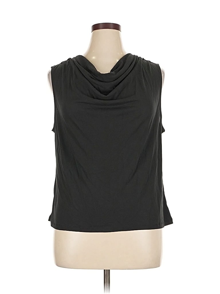 Pre-owned Banana Republic Factory Store Sleeveless T-shirt In Black