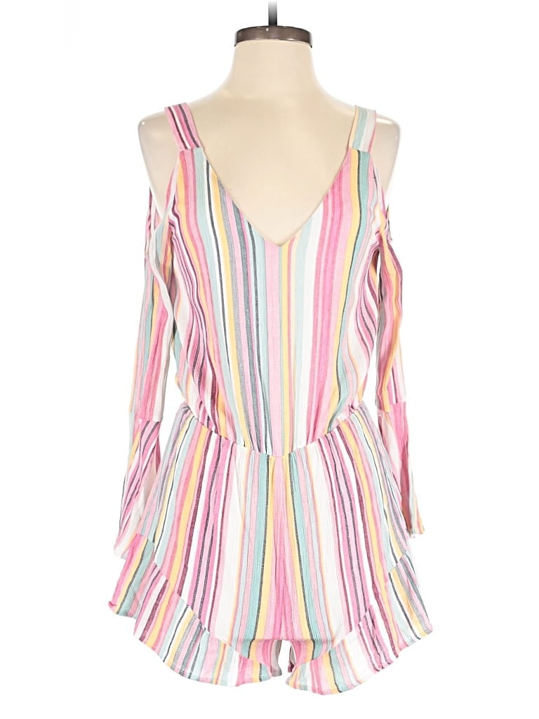 Pre-owned Andree By Unit Romper In Pink