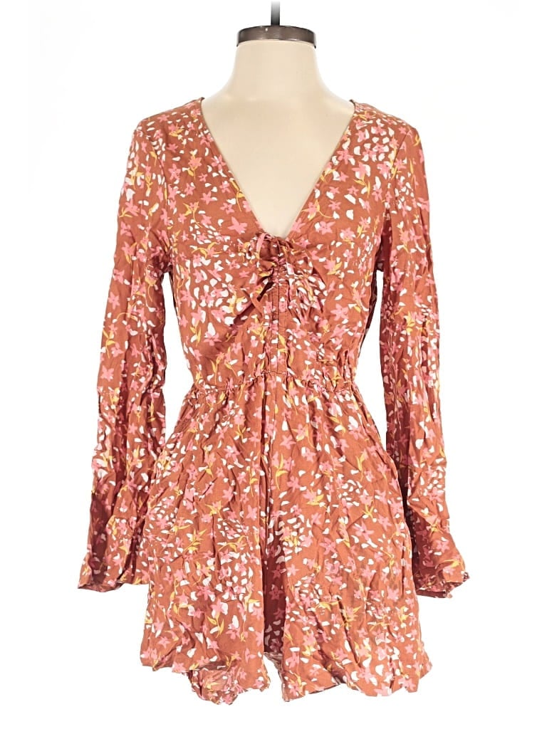 Pre-owned Roxy Romper In Orange