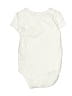 Carter's 100% Cotton Ivory Short Sleeve Onesie 6-9 MO / 9 MO - photo 2
