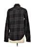 Paige 100% Cotton Plaid Black Long Sleeve Button-Down Shirt Size S - photo 2
