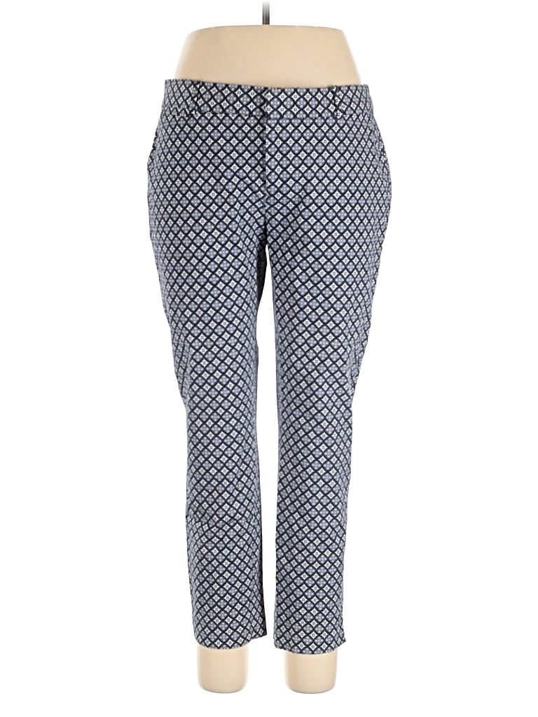 Pre-owned Crown & Ivy Casual Pants In Blue