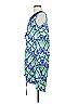 Miss Sixty 100% Polyester Graphic Blue Cocktail Dress Size 4 - photo 5