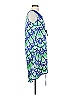 Miss Sixty 100% Polyester Graphic Blue Cocktail Dress Size 4 - photo 4