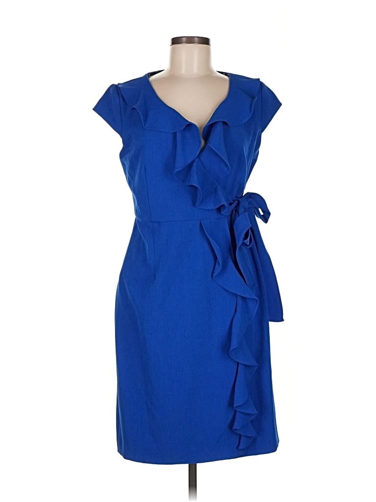 Pre-owned Dressbarn Cocktail Dress In Blue