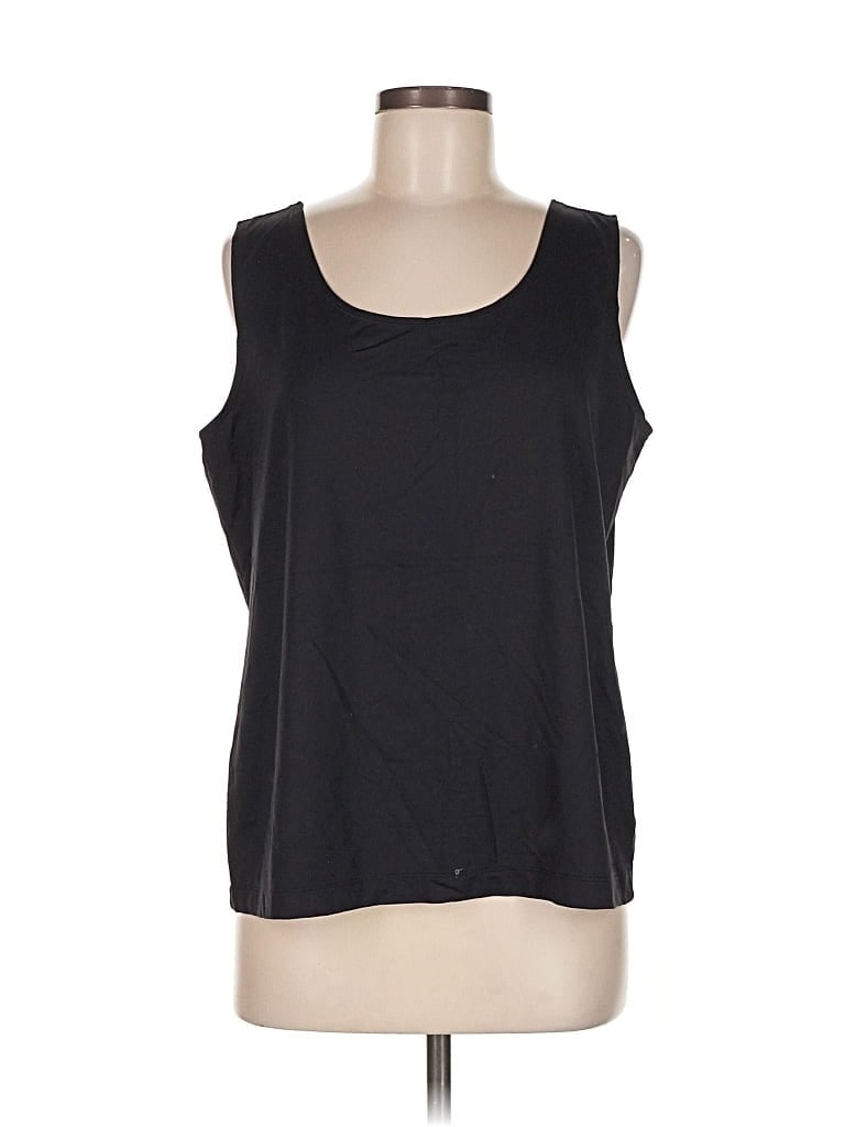 CHICO'S Pre-owned Sleeveless T-shirt In Black