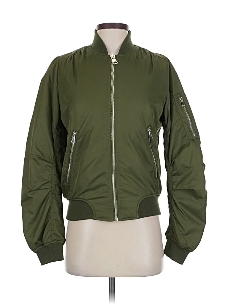 Click to view more detailed imagery on our partner's website Pre-owned Topshop Jacket In Green