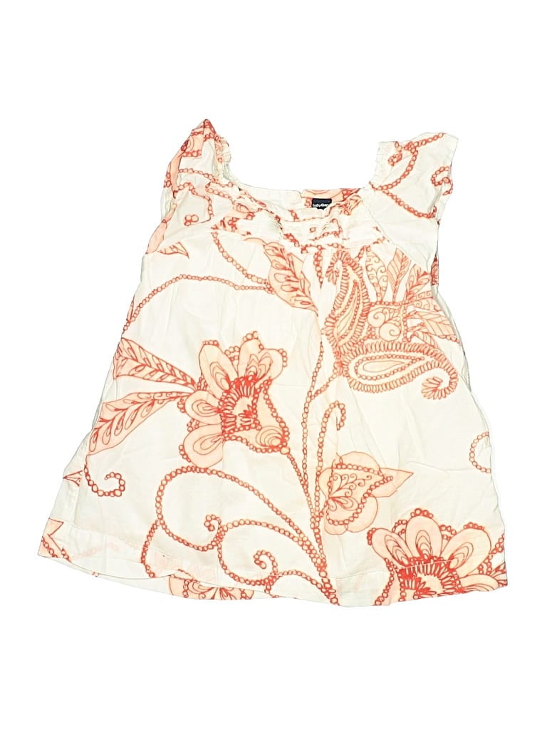 Pre-owned Baby Gap Kids' Dress In White
