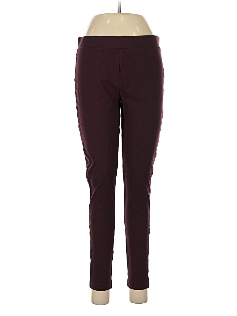 Pre-owned Vince Camuto Active Pants In Burgundy
