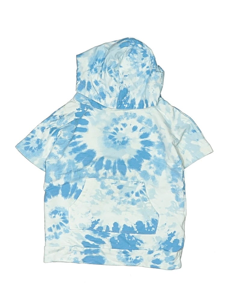 Pre-owned Cat & Jack Kids' Pullover Hoodie In Blue