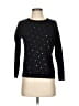 Caslon Solid Black Pullover Sweater Size XS - photo 1
