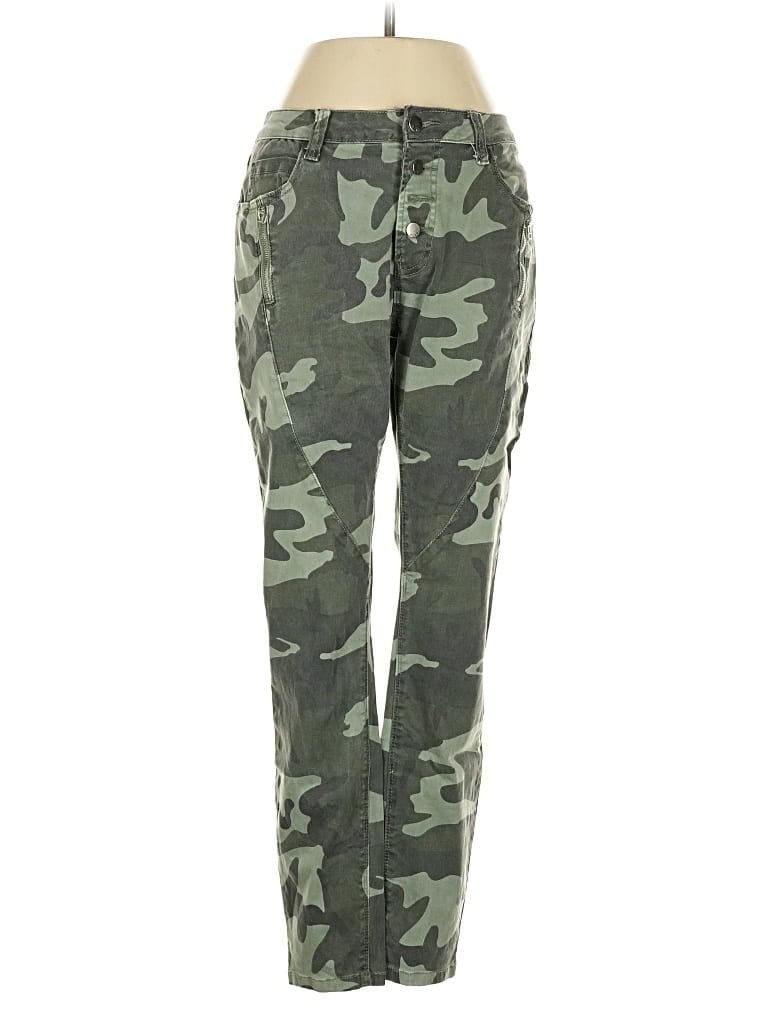 Pre-owned Elan Jeans In Green