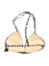 Assorted Brands Animal Print Ivory Tan Swimsuit Top Size S - photo 2