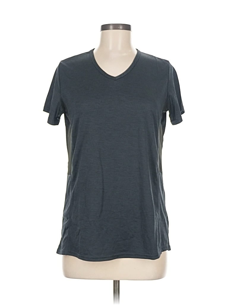 Pre-owned Real Essentials Short Sleeve T-shirt In Gray