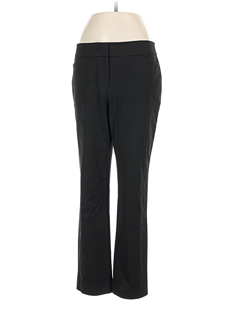 Pre-owned Ann Taylor Factory Dress Pants In Black