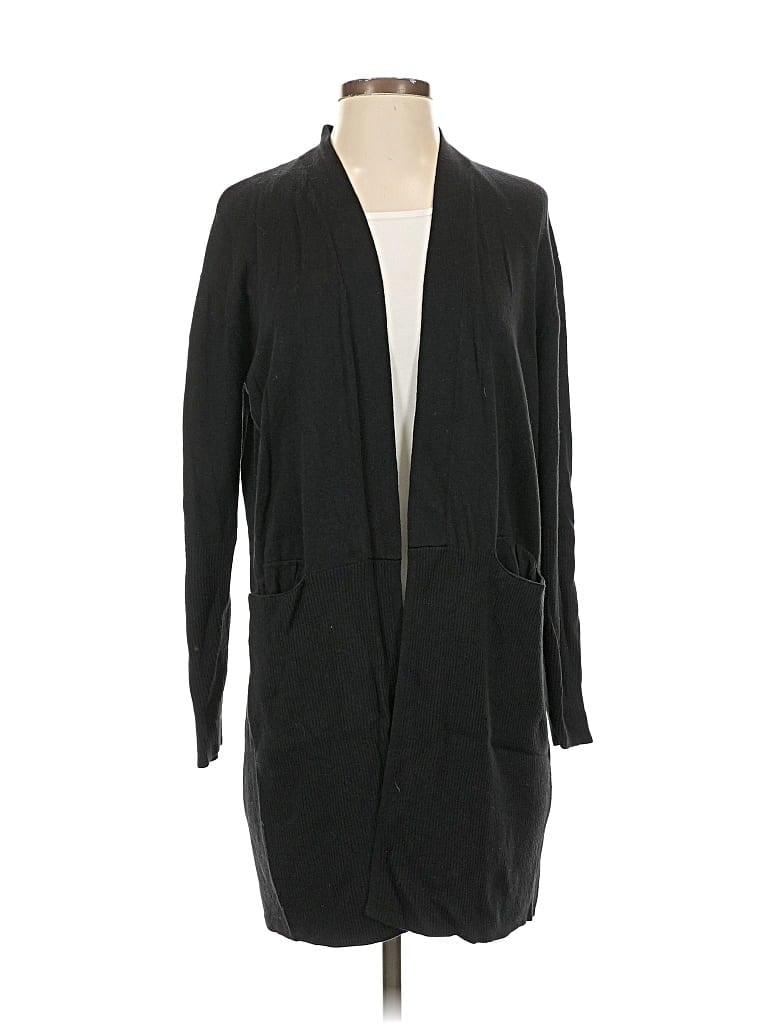 Pre-owned Splendid Cardigan Sweater In Black