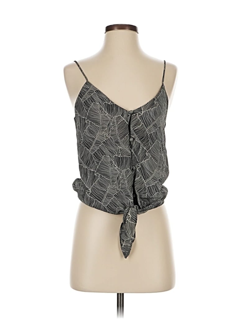 Pre-owned Sienna Sky Sleeveless Blouse In Gray