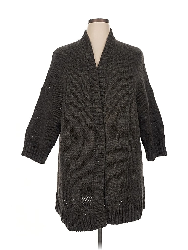 Pre-owned Michael Michael Kors Cardigan Sweater In Gray