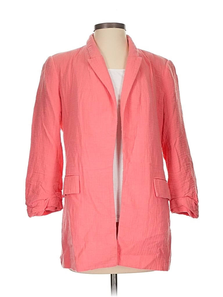 Pre-owned Nine West Blazer Jacket In Pink