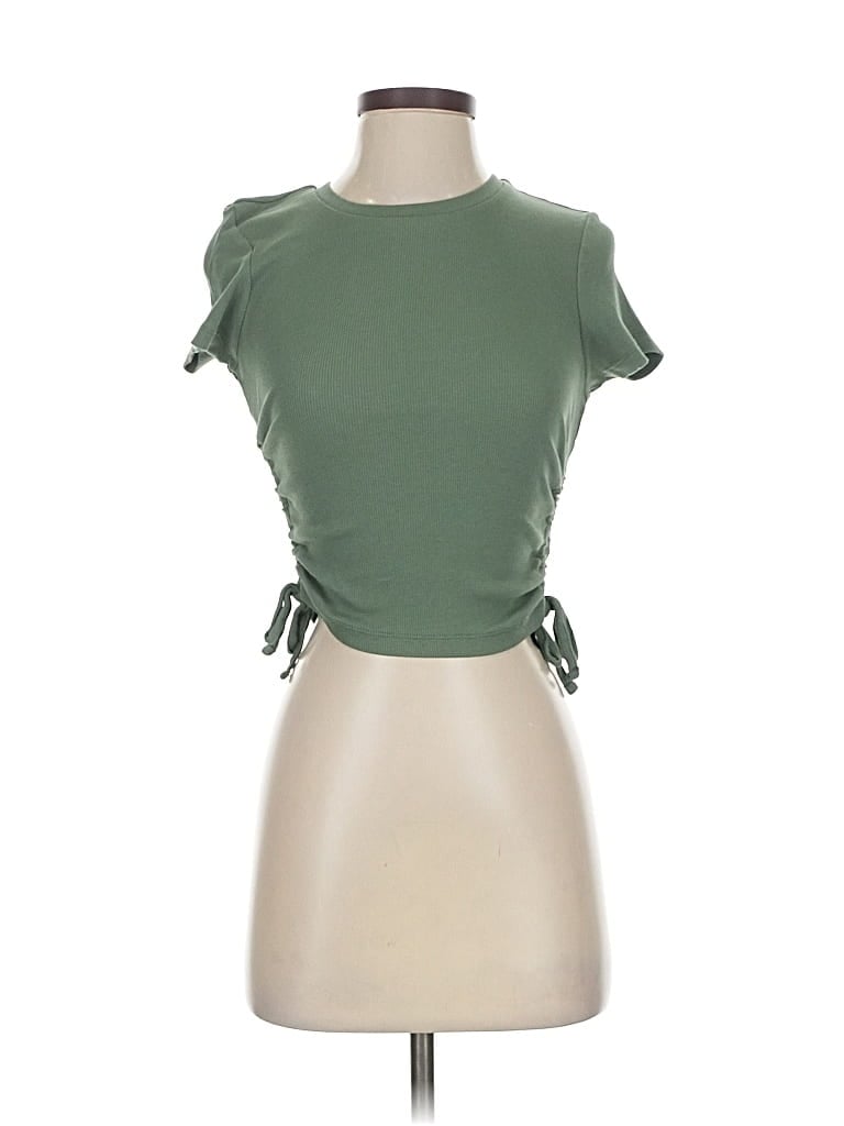 Pre-owned Guess Sleeveless T-shirt In Green