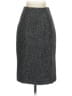 Banana Republic Tweed Gray Black Formal Skirt Size 0 - photo 1